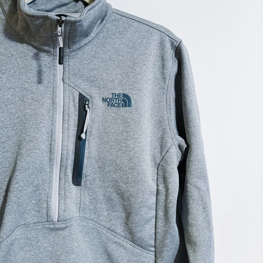 The North Face - Grey Half Zip Jacket